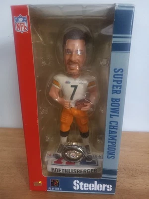 Pittsburgh Steelers Ben Roethlisberger Super Bowl XL Bobblehead Foto 1 de 4