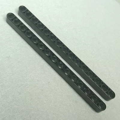 LEGO Technic 32278 Negro x2 Brazo Elevador Grueso 1x15 Genuino Sin usar, en caja Foto 1 de 4