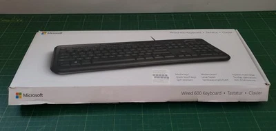 Microsoft Wired Keyboard 600 Tastatur Schwarz (FR)_0.8_5 - Bild 1 von 4