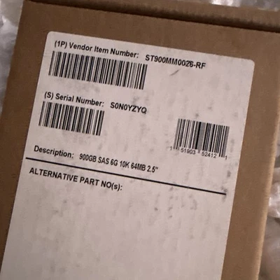 Seagate ST900MM0026 900Gb 10000RPM 64 MB Cache SAS 2.5 " - Image 1 of 3