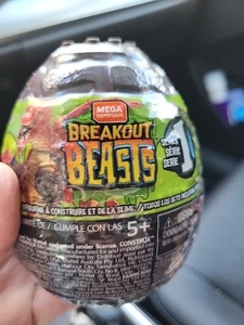 Mega Contstrux Bloks Breakout Beasts Serie 1 Uovo - Foto 1 di 3