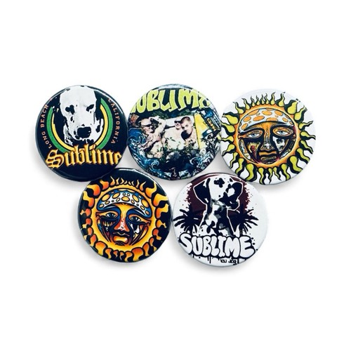 Sublime 5 Pack 1.25” Pin Back Buttons | eBay
