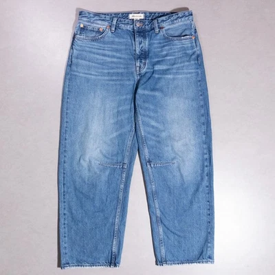 Женские джинсы Madewell Darted Barrel на пуговицах из денима Irmo Blue 29 (NR526) - Изображение 1 из 4