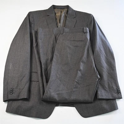 Banana Republic 42S 32x30 Brown 100% Wool Modern 762151 Mens Jacket Pants Suit - Image 1 of 4