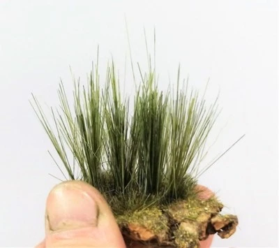 DIORAMAPRESEPE Hohes grünes Gras 2/4cm - Begrünung für Diorama & Modellbau Landschaft