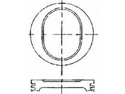 Para Chrysler New Yorker 1991-1993 pistón potencia sellada 43728THSW 1992 3,8 L V6 Foto 1 de 2