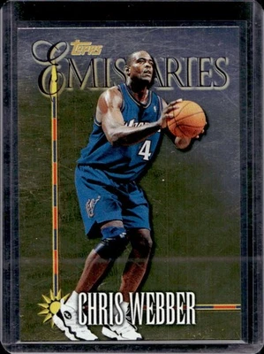1998-99 Topps Chris Webber Emissaries #E3 Wizards - Image 1 of 2
