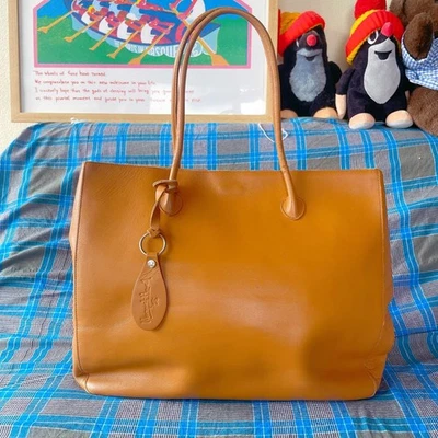 Margaret Howell 托特包 单肩包 钱包 皮革 棕色 二手 状况良好 — 第 1/4 张图片