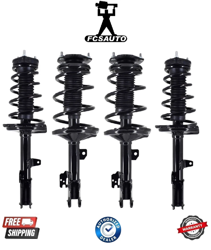 Conjunto completo de resorte helicoidal delantero y trasero FCS para 04-06 Lexus RX330 RX350 FWD Foto 1 de 1