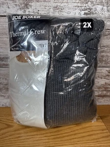 Joe Boxer Herren Thermo Crew Langarmshirt grau Unterwäsche 2XL - Bild 1 von 6