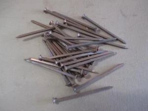 Copper boat nails, 2½", square shanks - Picture 1 of 2