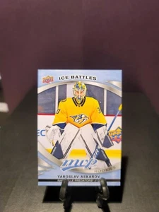 2023-24 Upper Deck MVP Ice Battles Rookies Yaroslav Askarov #223- Predators - Picture 1 of 2