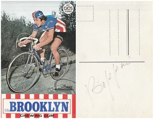 G.S. BROOKLYN, LUCIANO BORGOGNONI (CARTOLINA, POST CARD - AUTOGRAFATA) - Picture 1 of 1