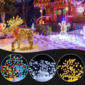 LED String Lights Battery Operated Fairy Outdoor Festive Christmas XMAS Lights - Picture 1 of 14