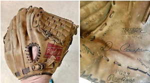Vintage Baseball Glove: Rawlings PG22 Dave Concepcion Signature Fastback Model - Picture 1 of 5