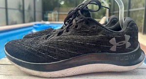 Under Armour Flow Velociti Wind Synthetic Textile Black Trainers M9.5/Wmen11 - Picture 1 of 10