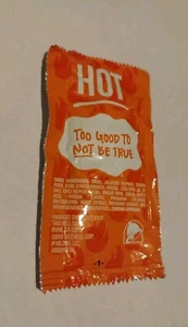 TOO GOOD TO NOT BE TRUE Taco Bell Hot Sauce volle ungeöffnete Packung - Bild 1 von 1
