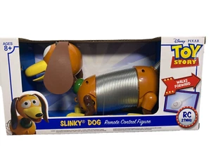 Disney Pixar Toy Story Slinky Dog Remote Control Figure Walks Forward Rc 27mhz - Picture 1 of 5