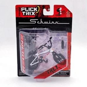 Bicicleta de Dedo FLICK TRIX Miniatura BMX PREMIUM Bicicleta Juguetes Diecast S&M DIRT Blanco - Imagen 1 de 6