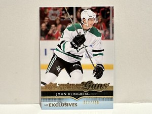 2014-15 Upper Deck Series Two #476 John Klingberg YG Exclusives /100 Dallas Star