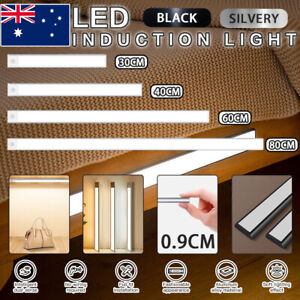 Dimmable LED Motion Sensor Under Closet Light Rechargeable Magnetic Cabinet Lamp