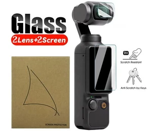 4 x Screen Protector for DJI Osmo Pocket 3 Display + Lens Protective Glass - Picture 1 of 9