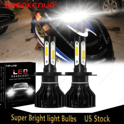 Para Polaris XC-SP 700: 1999-2005 4 Lados Brillante Faro Moto de Nieve Bombillas 12V Foto 1 de 4