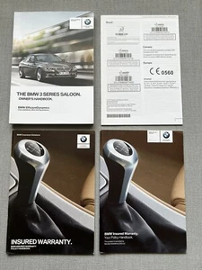 BMW 3 SERIES SALOON HANDBOOK OWNERS MANUAL PACK 2012-2017 - Picture 1 of 5