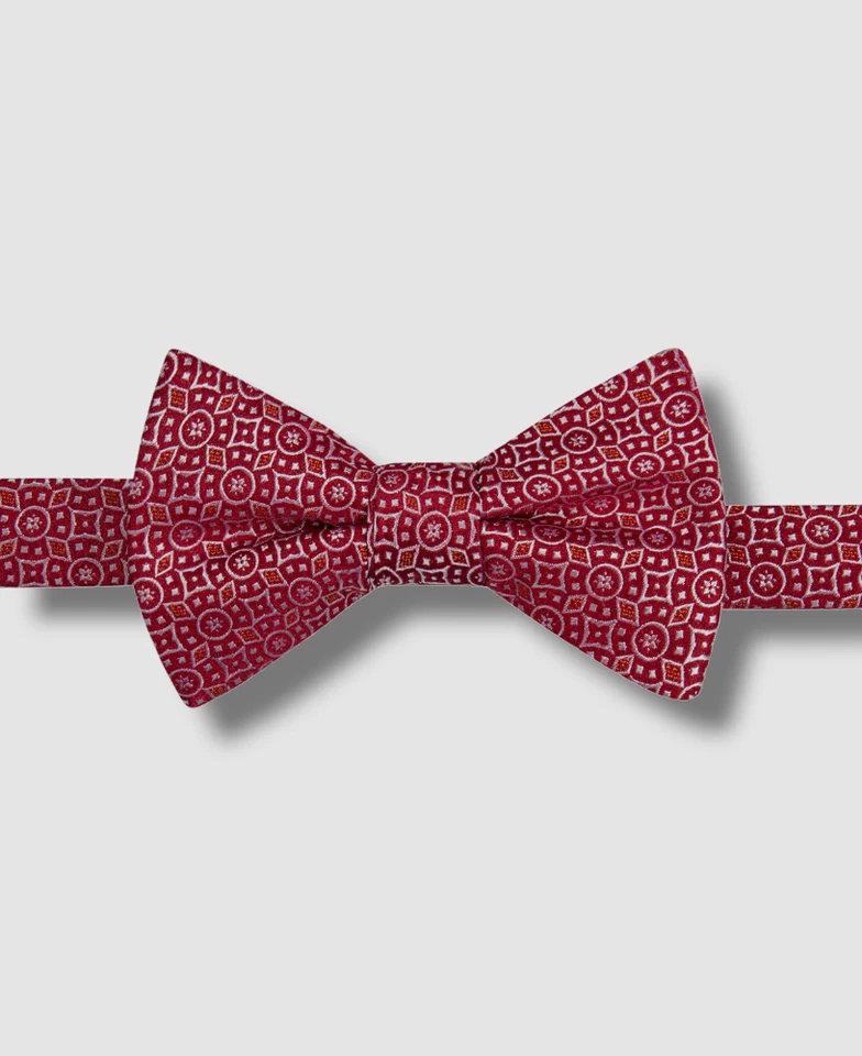 Pajarita preatada medallón rojo blanco Condess Mara $48 para hombre Foto 1 de 1