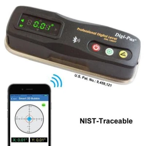 Digi-Pas Smart Machinist Digital Level Bluetooth 5.9" Multi Aluminum (1-Pack) - Picture 1 of 3