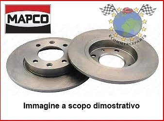 25805 Dischi Freno Post Per Vw Lt 28-46 Ii Pianale Piatto/Telaio Diesel 1996>200 - Immagine 1 di 3