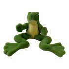 Dankin Frog Plush Vintage 1989 Croak Ribbit￼ Sound Effect Toad Rattle