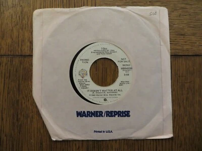 10cc – It Doesn't Matter At All - 1980 - Warner Bros. WBS49266 7" Single VG+ - Image 1 of 4