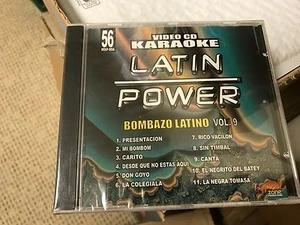 LATIN POWER KARAOKE VCD DVD VCLP-056 BOMBAZO LATINO VOL 9 SEALED - Picture 1 of 1