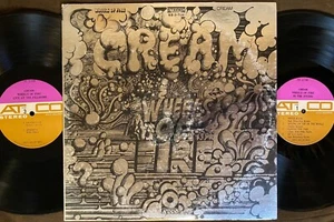 CREAM Wheels Of Fire - 1968 1st Press ATCO 2-LP w/ Eric Clapton - TOP COPY - Picture 1 of 8