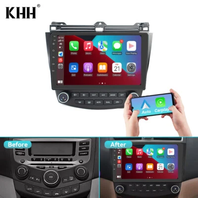 2G+64G Autoradio Für Honda Accord 2003-2007 Android 13 GPS NAVI WIFI 10.1 Inch - Bild 1 von 4