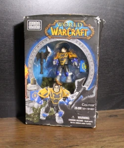 Mega Blocks World of WarCraft - Colton - 28pc Figurine -  in Box - Picture 1 of 3
