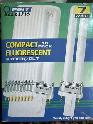Compact Fluorescent 2700 K /PL7 (10 Pack) - Image 1 of 3
