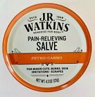JR Watkins Petro Carbo Pain Relieving Salve  SPRUCE OIL 4.3oz New Sealed ex 2023