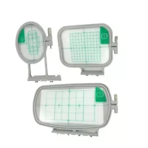 3 Pieces Embroidery Hoops Frame for Brother Embroidery Machine SE400 HE120 - Picture 1 of 6