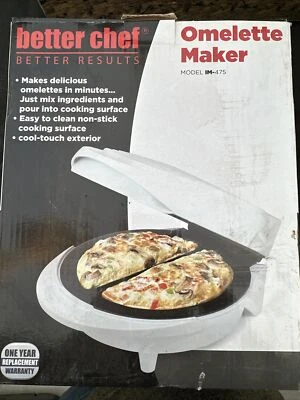 Electric Omelet Maker (White) - Image 1 of 2