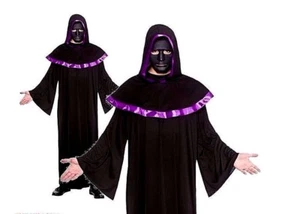 Adult SECRET HIGH PRIEST + MASK Halloween Phantom Theatre Fancy Dress Costume - Picture 1 of 2