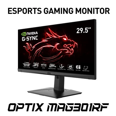 MSI 3. Wahl Optix MAG301RFDE 29,5" WFHD 200Hz 1ms Gaming-Monitor - Schwarz - Bild 1 von 4