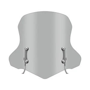 Motorcycle Universal Smoke Windshield Wind Deflector Windscreen Fairing Touring - Picture 1 of 6