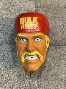 Hulk Hogan Squirt Head WWF 1990 Lucha libre WWE Hulkamania Titan - Imagen 1 de 5