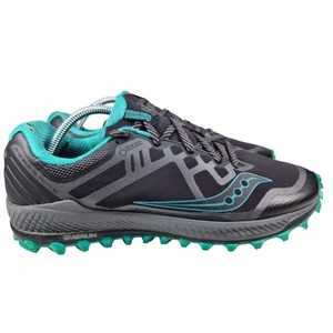 Saucony Peregrine 8 GORE-TEX Women's Trail Running Shoes Waterproof - UK 8.5 - Picture 1 of 14