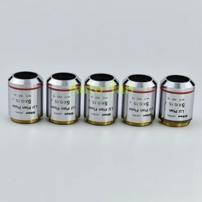 1 pc. Lente objetivo de campo sistema LU Plan Fluor 5X/0,15 BD CFI60 usada probada Foto 1 de 4