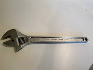 Vintage Craftsman 16" Adjustable Wrench 44606 Forged In U.S.A 400mm - Bild 1 von 9