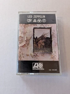 Led Zeppelin IV Cassette 1971 Atlantic CS 19129 Rock Classic - Picture 1 of 3