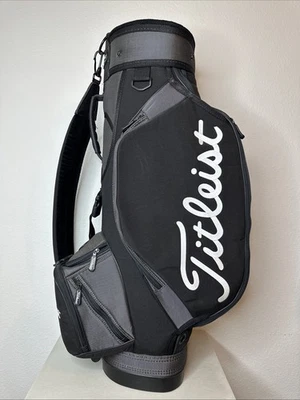 Carro de golf Titleist 6 vías ligero negro bolsa 9 bolsillos con cremallera con mosca de lluvia Foto 1 de 4